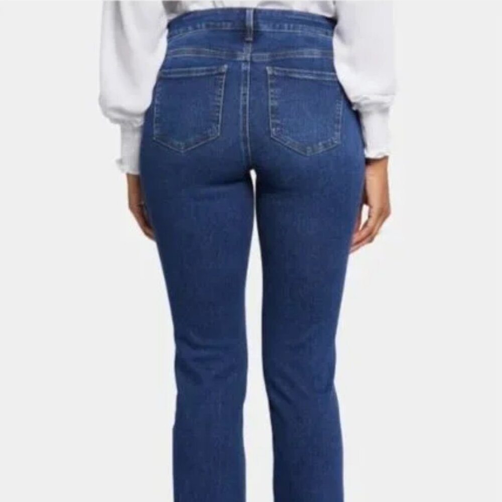 NYDJ Barbara Bootcut Blue Jeans Cooper 8, Worn Once, Great Color